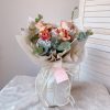 Vintage Cappuccino Rose Bouquet - 5 stalks