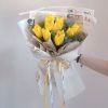 Yellow Tulips Bouquet 02 – 9 stalks