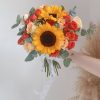 Bridal Bouquet - Sunflower & Roses