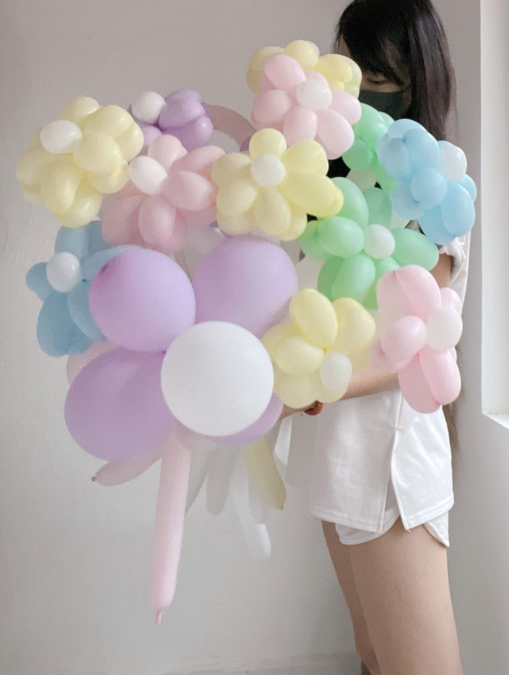 Balloon Bouquet - Macaroon Theme