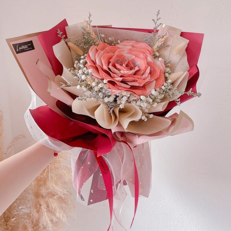 Cash Flower Bouquet 05 - Lartiste - KL Florist