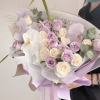 Lilac & Cream Roses 299-1