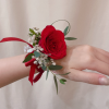 Wrist Corsage- Red Rose